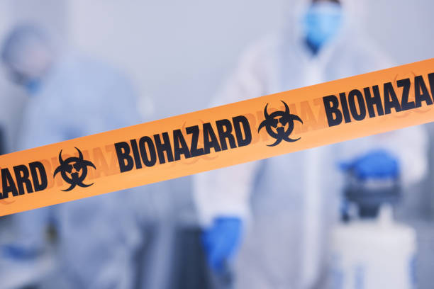 Professional Infectious Disease Decontamination technician working in Centerport, NY